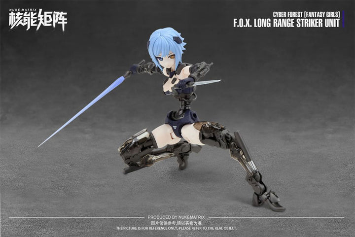 CYBER FOREST [FANTASY GIRLS] F.O.X LONG-RANGE STRIKER UNIT 1/12 Plastic Model