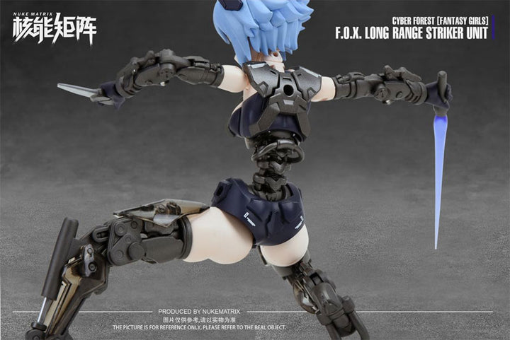 CYBER FOREST [FANTASY GIRLS] F.O.X LONG-RANGE STRIKER UNIT 1/12 Plastic Model