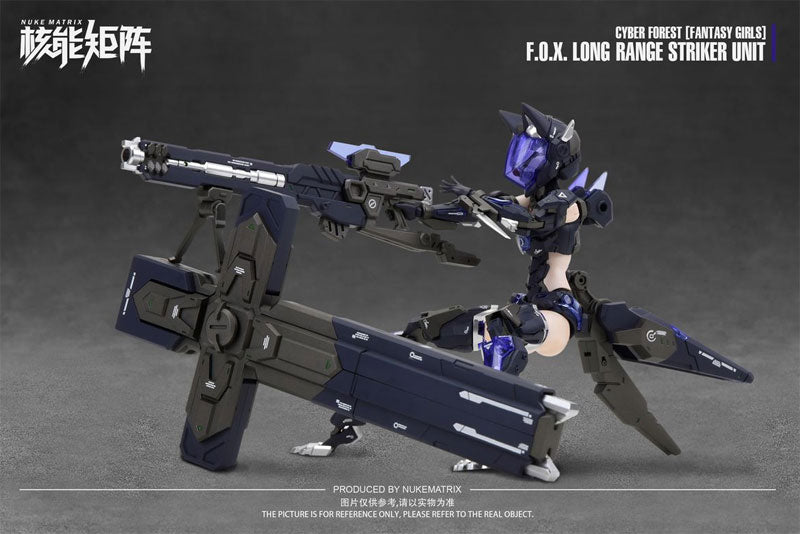 CYBER FOREST [FANTASY GIRLS] F.O.X LONG-RANGE STRIKER UNIT 1/12 Plastic Model