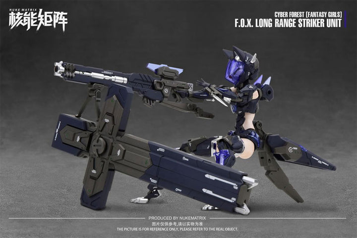 CYBER FOREST [FANTASY GIRLS] F.O.X LONG-RANGE STRIKER UNIT 1/12 Plastic Model