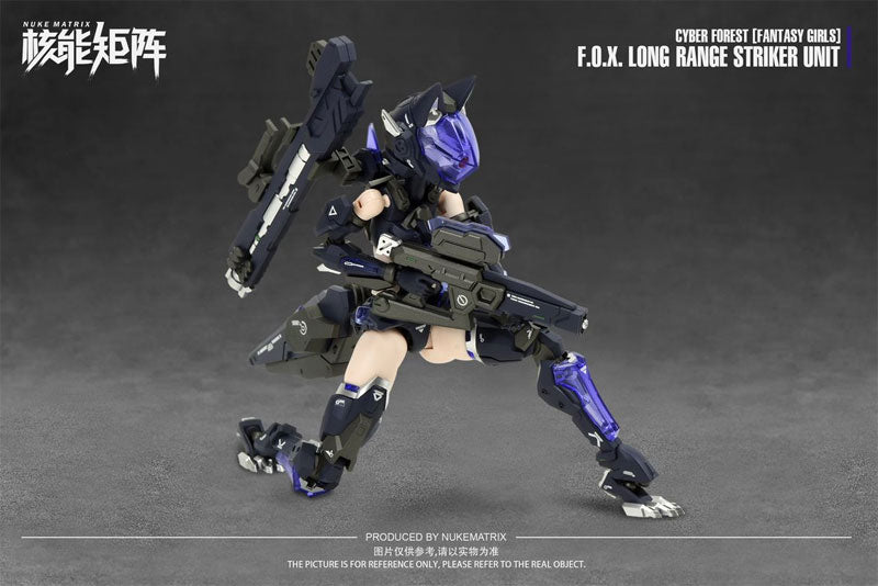 CYBER FOREST [FANTASY GIRLS] F.O.X LONG-RANGE STRIKER UNIT 1/12 Plastic Model