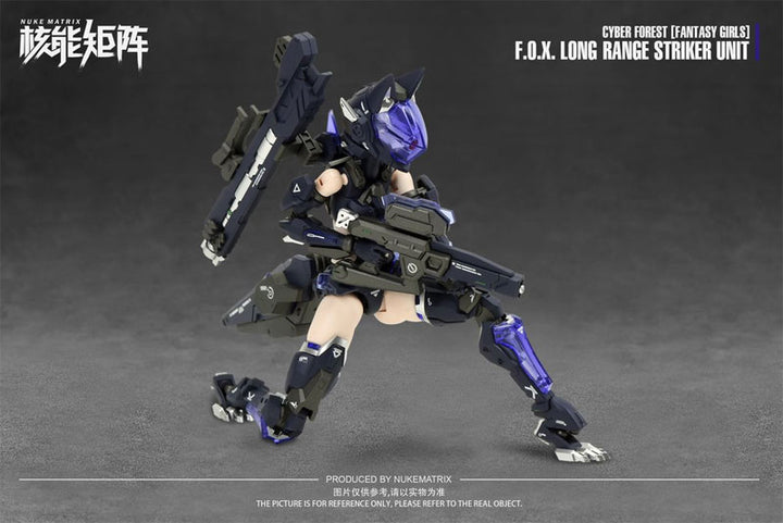 CYBER FOREST [FANTASY GIRLS] F.O.X LONG-RANGE STRIKER UNIT 1/12 Plastic Model
