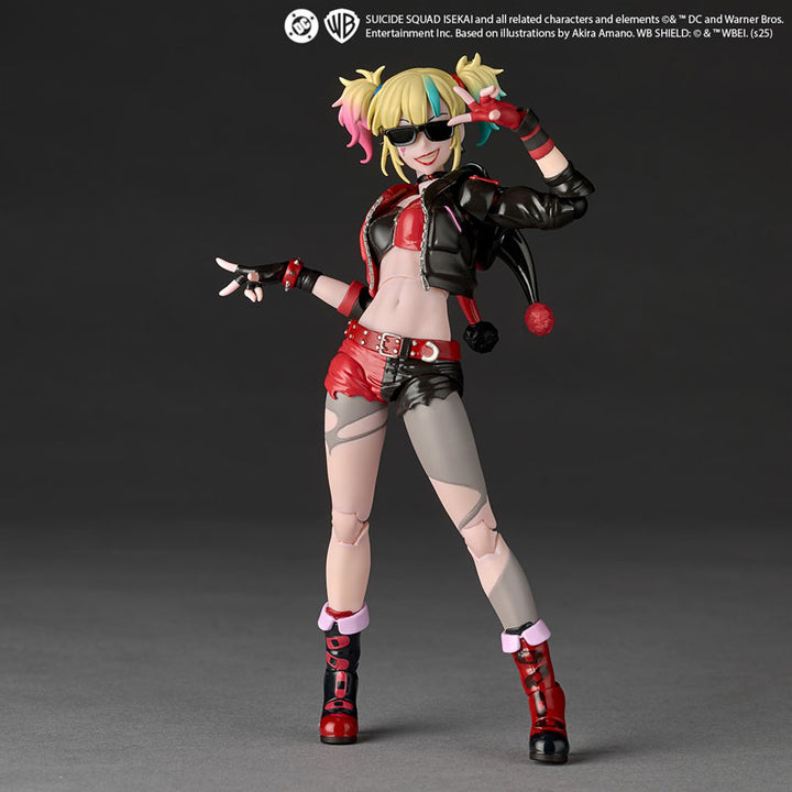 Revoltech Amazing Yamaguchi Harley Quinn Escuadrón Suicida ISEKAI Ver. 
