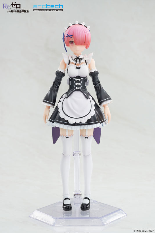 ARCTECH Posable Series Re:ZERO -Starting Life in Another World- Ram 1/8 Posable Figure 