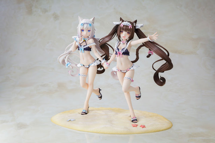 KDcolle "Nekopara" Chocola &amp; Vanilla Maid Swimsuit ver. KADOKAWA Special Set 1/7 s