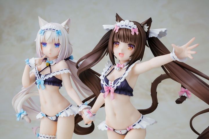 KDcolle "Nekopara" Chocola &amp; Vanilla Maid Swimsuit ver. KADOKAWA Special Set 1/7 s