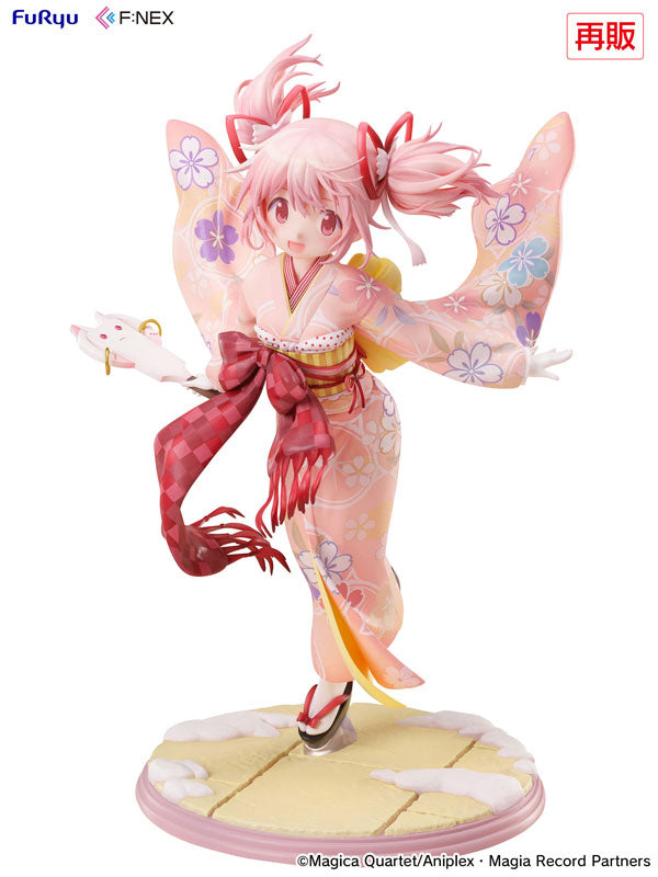 "Magia Record: Puella Magi Madoka Magica Side Story" Madoka Kaname Kimono ver. Figure 