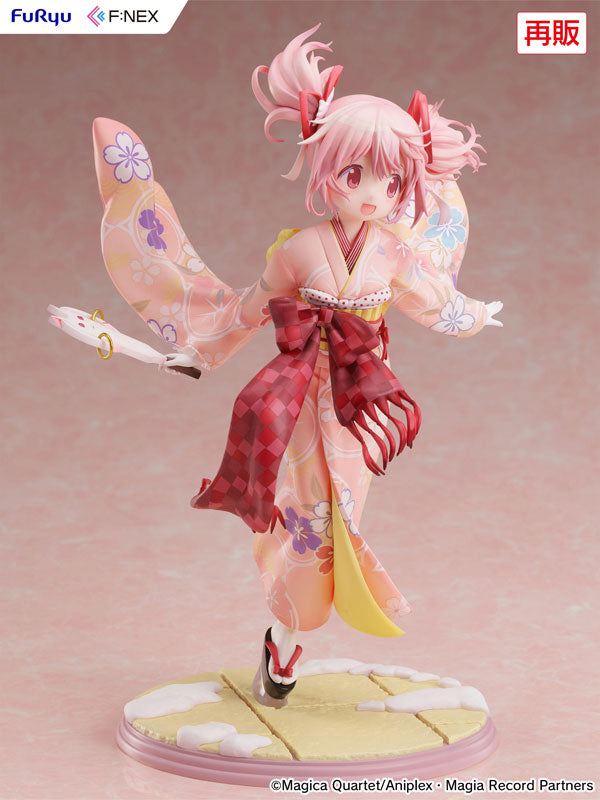 "Magia Record: Puella Magi Madoka Magica Side Story" Madoka Kaname Kimono ver. Figure 