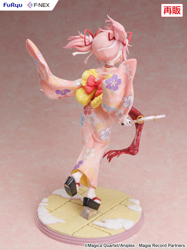 "Magia Record: Puella Magi Madoka Magica Side Story" Madoka Kaname Kimono ver. Figure 