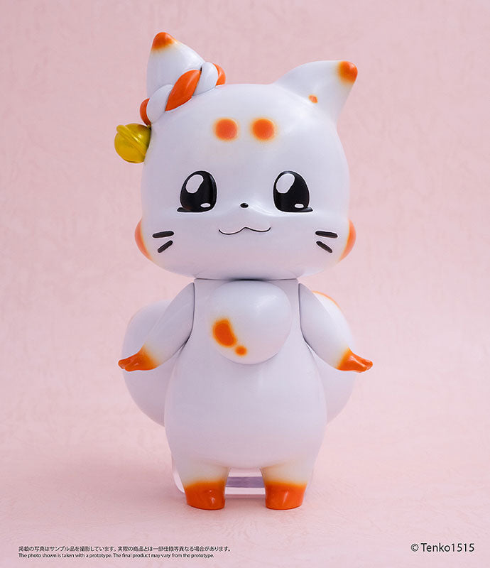 Figura de vinilo suave Tenko de Chibi Creature: Zorrito con dos colas 