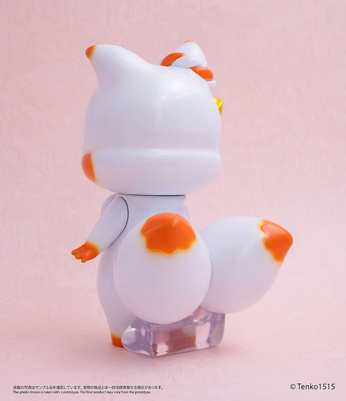 Figura de vinilo suave Tenko de Chibi Creature: Zorrito con dos colas 