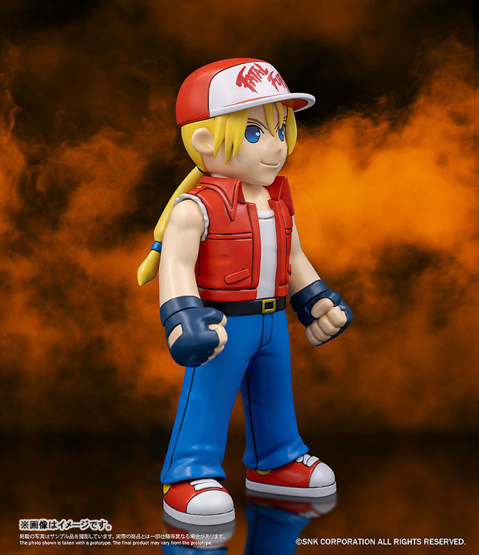 Figura de vinilo suave de Terry Bogard de Chibi Creature THE KING OF FIGHTERS R-2 
