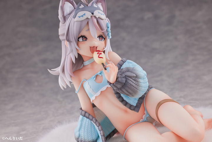Oyasumi Ookami Haino illustration by henreader 1/6