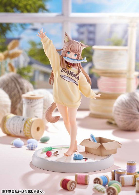 My Cat Is A Kawaii Girl KINAKO -Play With Ver.- PVC Figure (1:6 Scale)