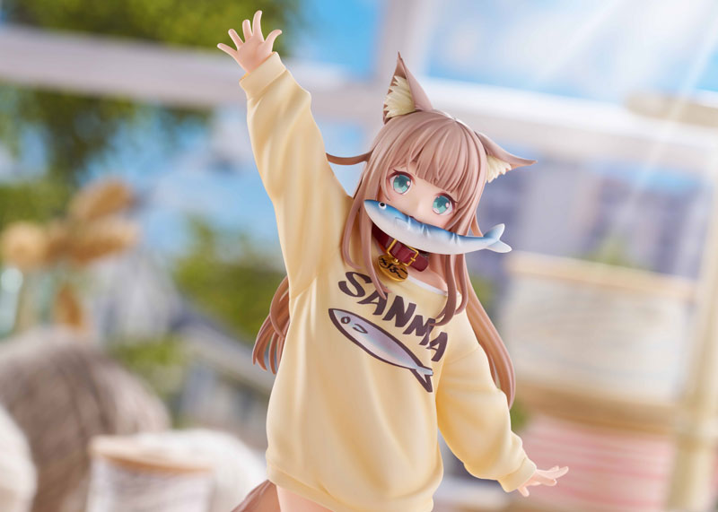 My Cat Is A Kawaii Girl KINAKO -Play With Ver.- PVC Figure (1:6 Scale)