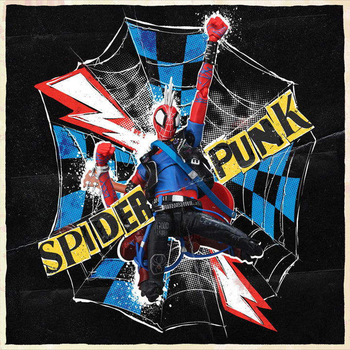 Spider-Man: Across the Spider-Verse SV Action Spider-Punk Action Figure 