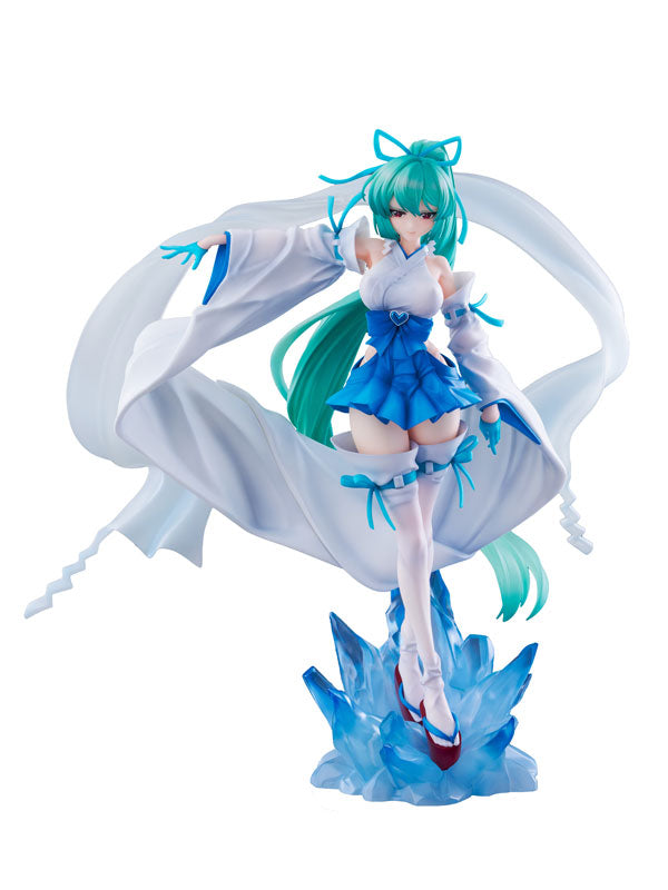 "Efusiva sobre Chicas Mágicas" Magia Azul La Doncella Verglas 1/7 