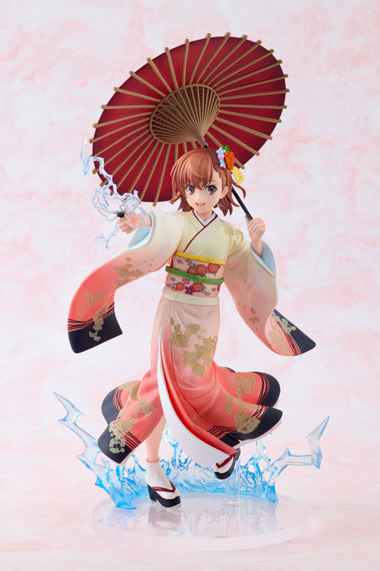 KDcolle A Certain Scientific Railgun T Mikoto Misaka Furisode Kimono ver. KADOKAWA Special Set 1/7