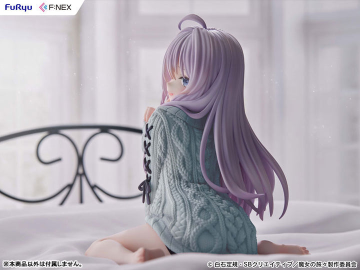 Wandering Witch: The Journey of Elaina Elaina knit ver. Figure Repaint BLUE
