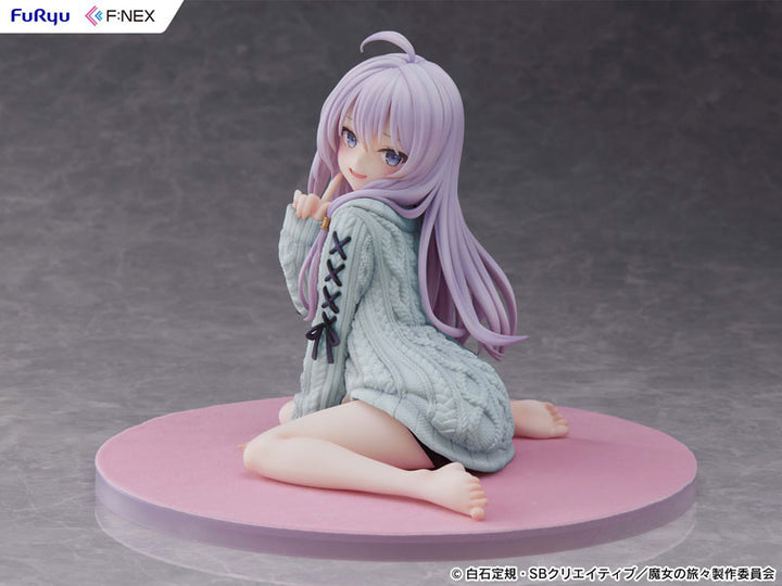 Wandering Witch: The Journey of Elaina Elaina knit ver. Figure Repaint BLUE