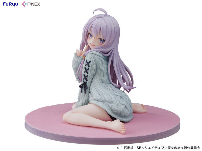Wandering Witch: The Journey of Elaina Elaina knit ver. Figure Repaint BLUE