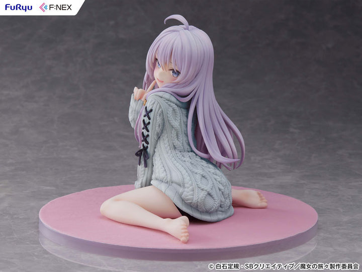 Wandering Witch: The Journey of Elaina Elaina knit ver. Figure Repaint BLUE
