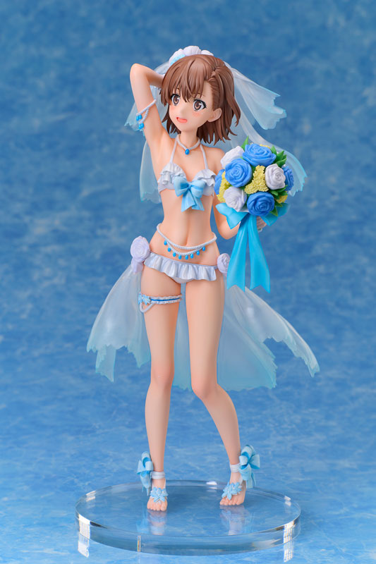 Toaru Kagaku no Railgun T Mikoto Misaka Wedding Swimsuit Ver. 1/7