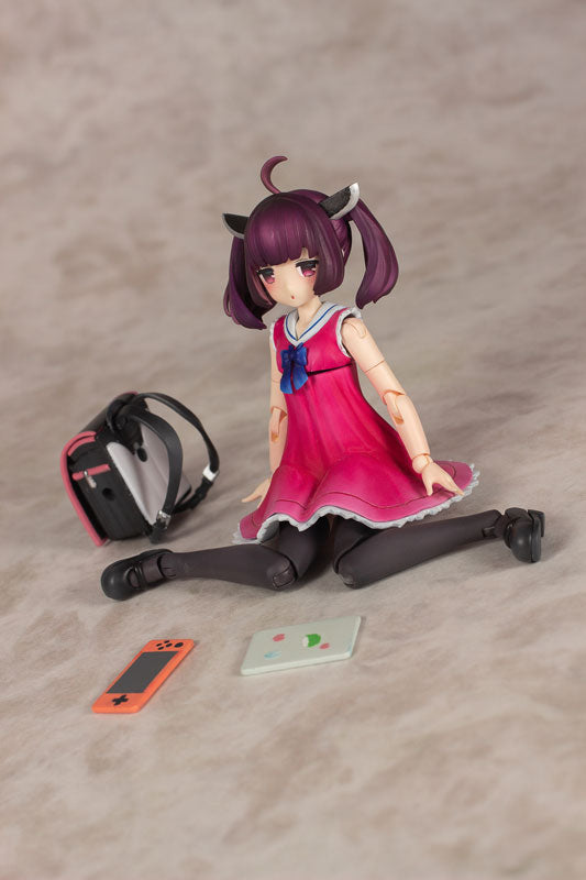 Plafia Tohoku Zunko Zundamon Project Tohoku Kiritan (Mini Figure Bundled Set) 1/12 Plastic Model