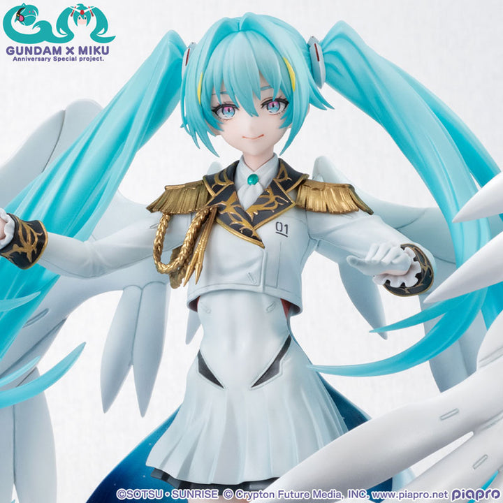 Lucrea Mobile Suit Gundam 45th Anniversary x Hatsune Miku Hatsune Miku x Wing Gundam Zero EW