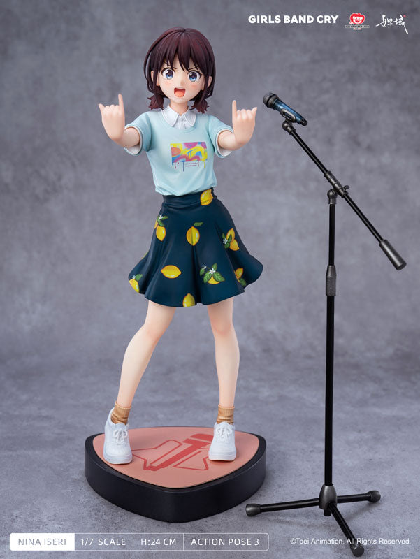 Girls Band Cry "Natsu wo Mankitsu shite Sakebe" Series -NO.1- Nina Iseri 1/7