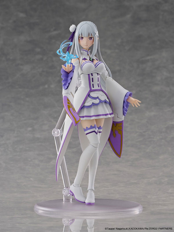KADOKAWA PLASTIC MODEL SERIES Re:ZERO -Starting Life in Another World- Emilia with Emilia Color Ver. Cutting Mat