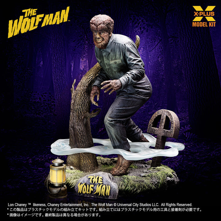 Lon Chaney Jr. as The Wolf Man Plastic Model Kit