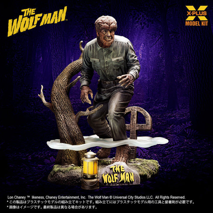 Lon Chaney Jr. as The Wolf Man Plastic Model Kit