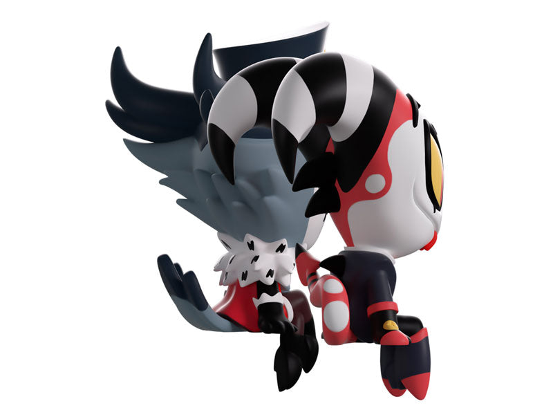 HELLUVA BOSS Monitor Figure 2pc. Set (Blitzo & Stolas)