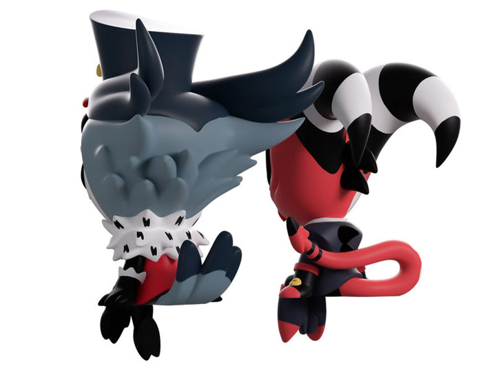 HELLUVA BOSS Monitor Figure 2pc. Set (Blitzo & Stolas)