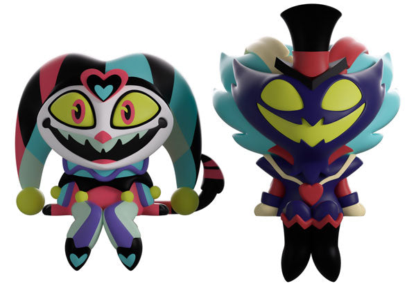 HELLUVA BOSS Monitor Figure 2pc. Set (Fizzarolli & Ozzie)
