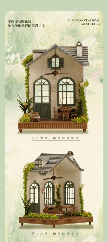 Flower House in Southern France Doll House