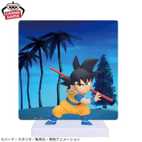 Son Goku (mini) figure with panel