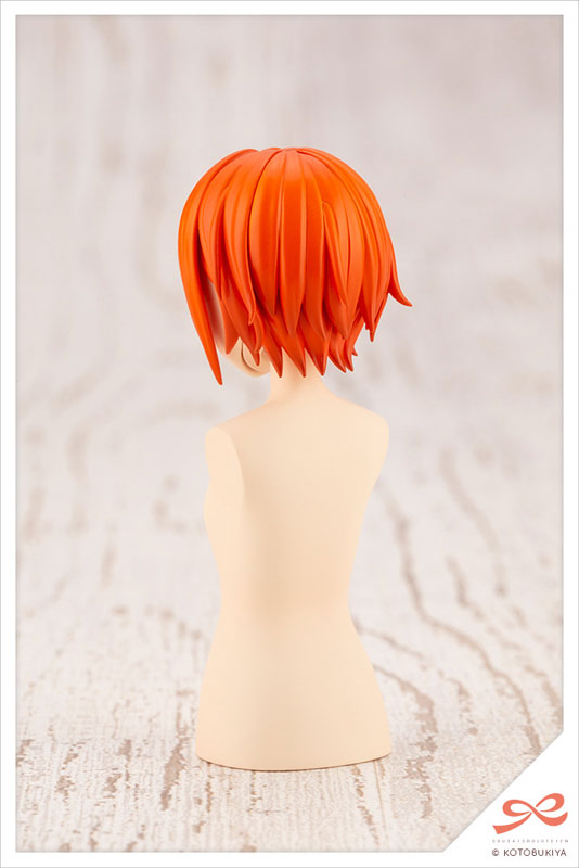 Sousai Shoujo Teien After School Short Wig A [Orange & Purple] 1/10 Plastic Model