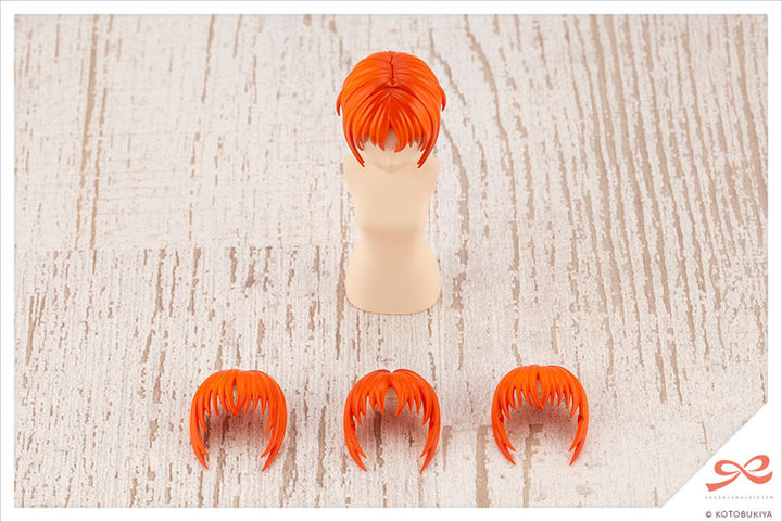 Sousai Shoujo Teien After School Short Wig A [Orange & Purple] 1/10 Plastic Model