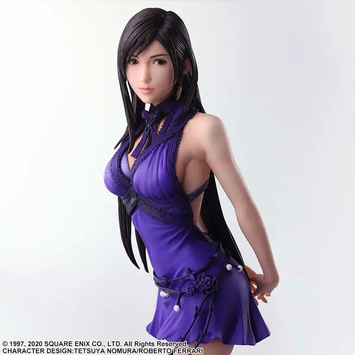 Final Fantasy VII Remake STATIC ARTS Tifa Lockhart -Dress Ver.-