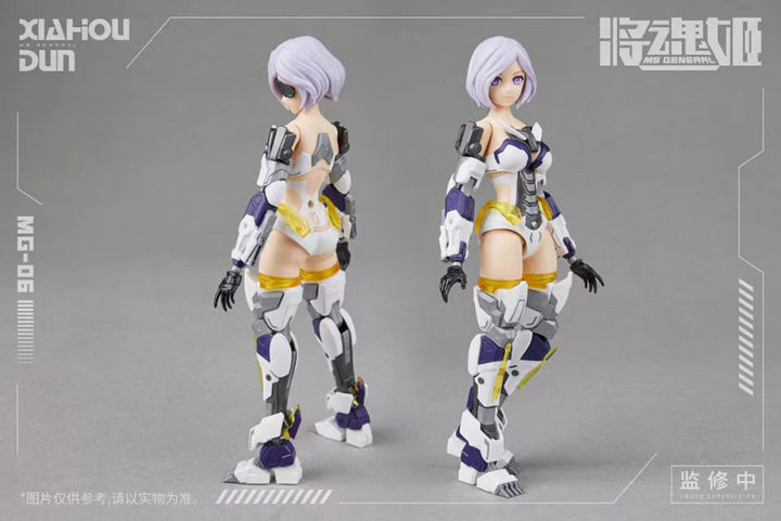 Ms General MG-06 Xiahou Dun x Rikugo 1/12 Plastic Model