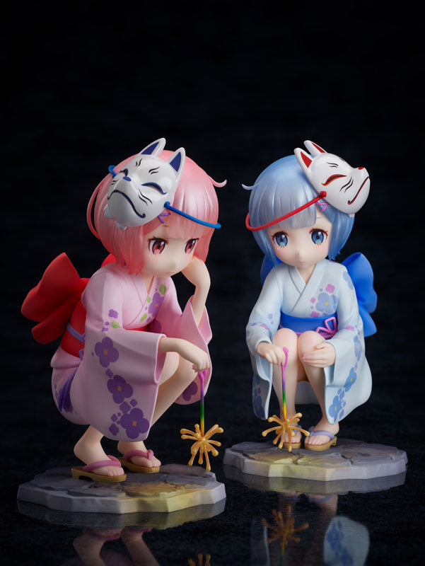 Re:ZERO -Starting Life in Another World Ram & Rem -Childhood Summer Memories- 1/7 Scale Figure