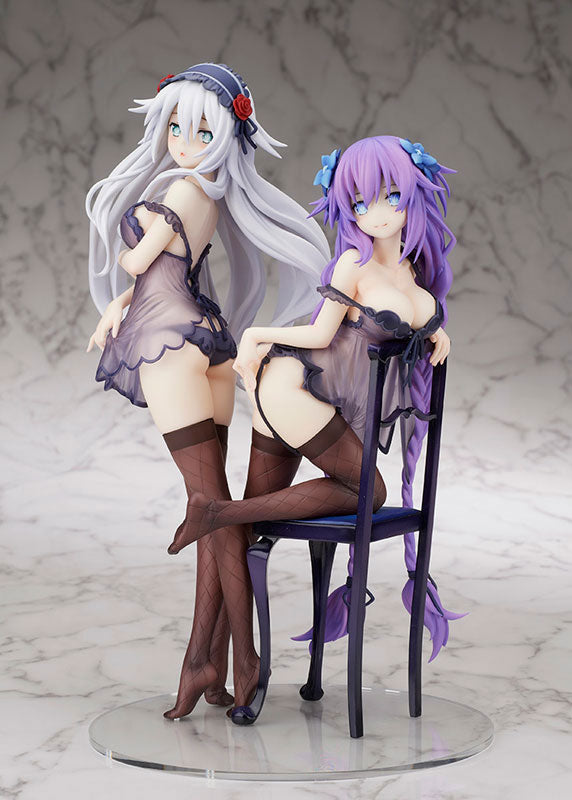 "Neptunia" Series Purple Heart & Black Heart Babydoll ver. s