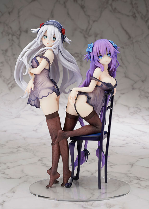 "Neptunia" Series Purple Heart & Black Heart Babydoll ver. s