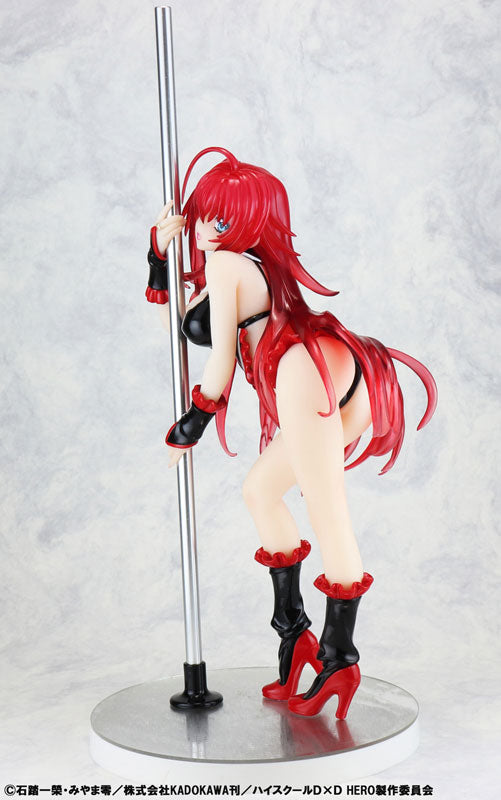 High School D x D Rias Gremory Pole Dance ver. -Black Color- 1/7
