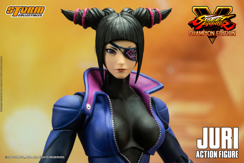 Street Fighter V Champion Edition Action Figure Juri Han