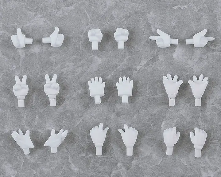 Nendoroid Doll Hand Parts Set Gloves Ver. (White)