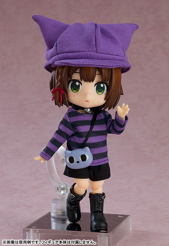 Nendoroid Doll Outfit Set Cat-Themed Outfit (Purple)
