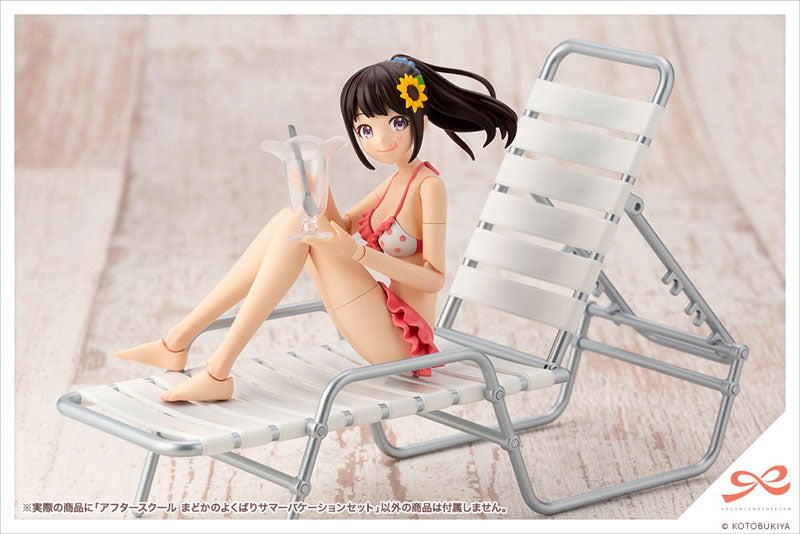 Sousai Shoujo Teien After School Madoka's Well-Deserved Summer Vacation Set 1/10 Plastic Model